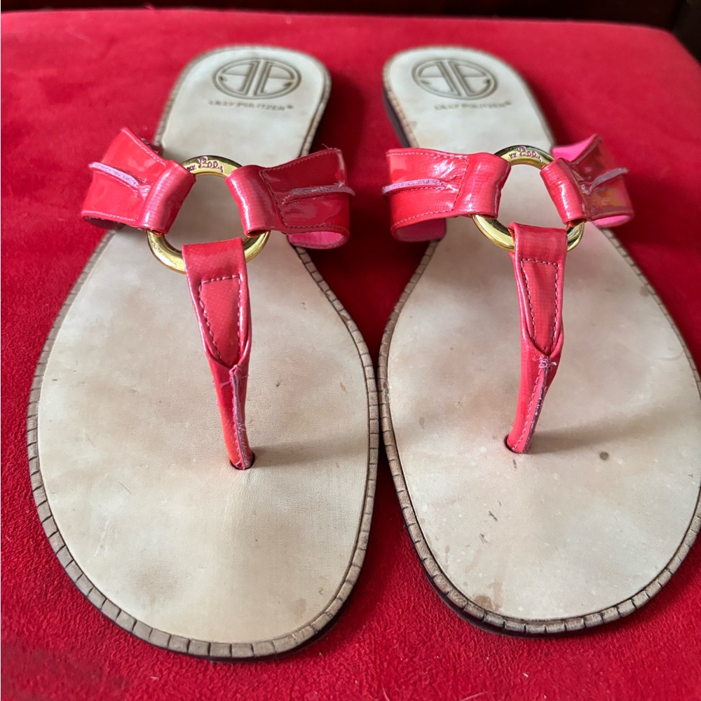 Lilly Pulitzer McKim Sandals Cocktail Pink